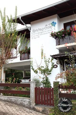 Hospedaria Gastehaus Enzian Treze Tílias Extérieur photo